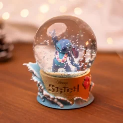 Stitch mit Ukulele Schneekugel - Lilo & Stitch