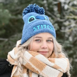 Stitch Mütze mit Bommel - Lilo & Stitch