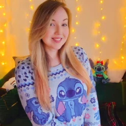 Stitch Ohana Strickpullover - Lilo & Stitch