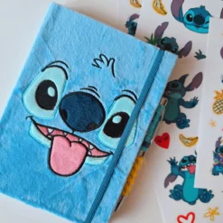 Stitch Plüsch Notizbuch mit Kugelschreiber - Lilo & Stitch