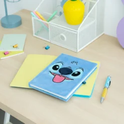 Stitch Plüsch Notizbuch mit Kugelschreiber - Lilo & Stitch