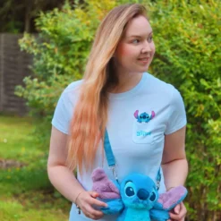 Stitch Pocket T-Shirt weiß - Lilo & Stitch