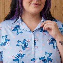 Stitch Pyjama kurz Damen - Lilo & Stitch