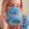 Stitch Tasse mit Plüschüberzug - Lilo & Stitch