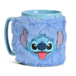 Stitch Tasse mit Plüschüberzug - Lilo & Stitch