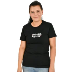 Stitch T-Shirt Damen schwarz - Lilo & Stitch
