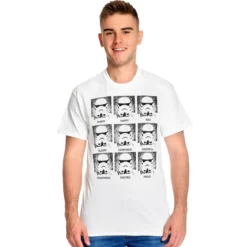 Stormtrooper Multiface T-Shirt weiß - Star Wars
