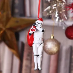 Stormtrooper Santa mit Sack Weihnachtsbaum-Schmuck - Star Wars