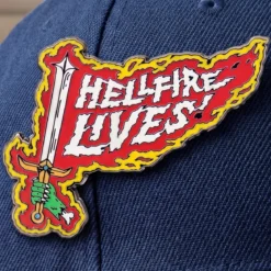 Stranger Things Ansteck-Pin Hellfire Lives Limited Edition