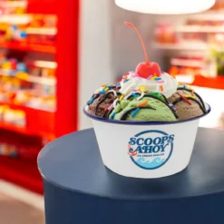 Stranger Things Eiscreme-Schüssel mit Matrosenmütze Scoops Ahoy
