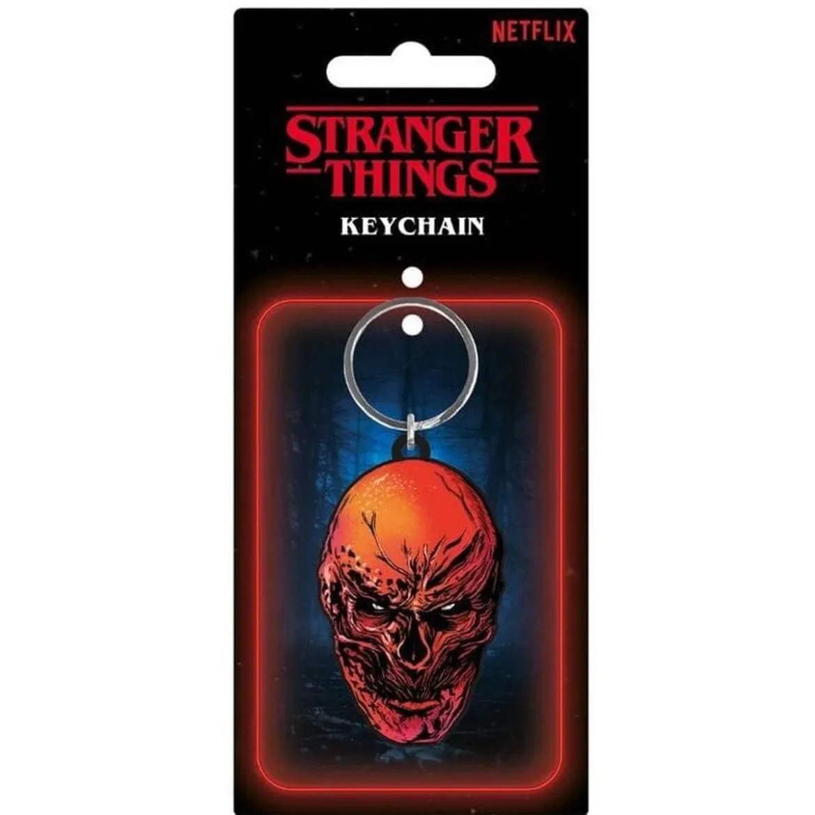 Stranger Things Gummi-Schlüsselanhänger Vecna 6 cm