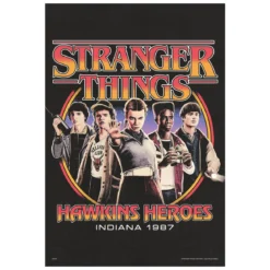 Stranger Things - Hawkins Heroes Puzzle Super Small Pieces