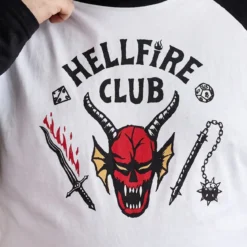 Stranger Things - Hellfire Club Wappen Longsleeve