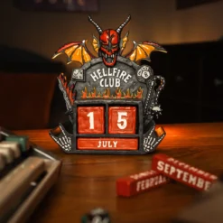 Stranger Things - Hellfire Club 3D Jahres-Kalender