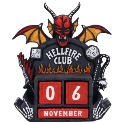 Stranger Things - Hellfire Club 3D Jahres-Kalender