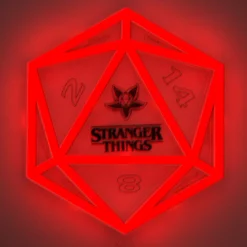 Stranger Things 5 LED Wandleuchte Neon