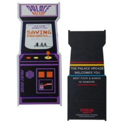 Stranger Things Lesezeichen Arcade Metal