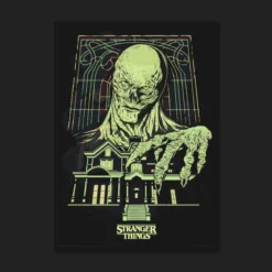 Stranger Things Leuchtendes Poster Premium 50 x 70 cm