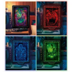 Stranger Things Metamorphic Art Collection Puzzle mit Leucht-Effekt The Upside (520 Teile)
