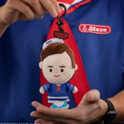 Stranger Things: Steve Scoops Ahoy Plush Keychain