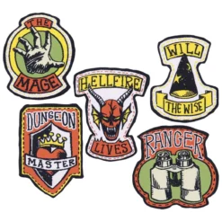 Stranger Things Stoffaufnäher 5er-Pack