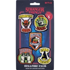 Stranger Things Stoffaufnäher 5er-Pack