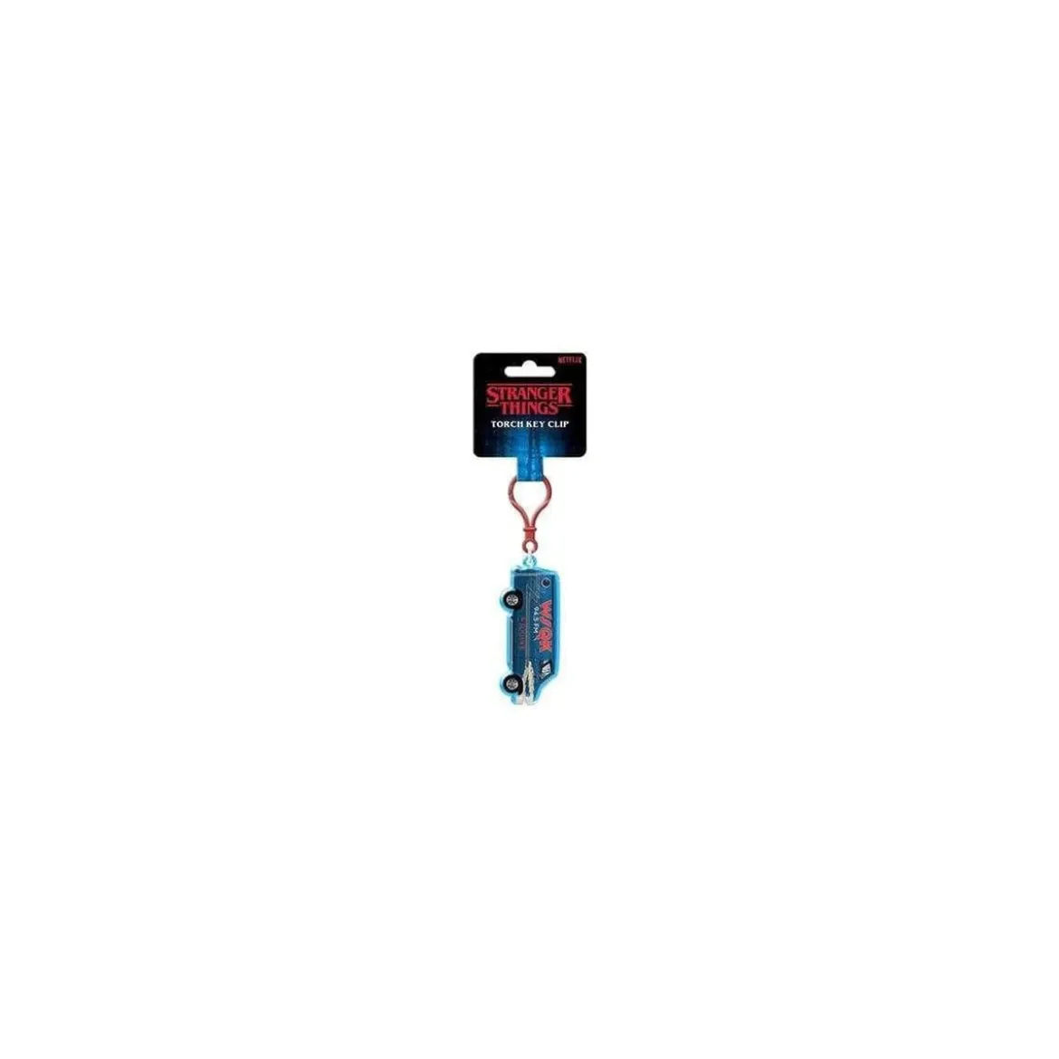 Stranger Things Torch Key Clip Schlüsselanhänger WSQK Van