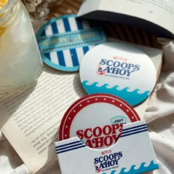 Stranger Things Untersetzer Scoops Ahoy 4er-Pack