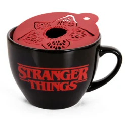 Stranger Things - Upside Down Tasse mit Schablone