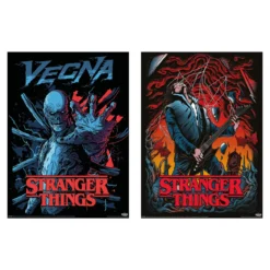 Stranger Things - Vecna & Eddie Poster 2er Set
