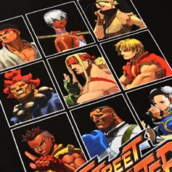 Street Fighter - Characters T-Shirt schwarz