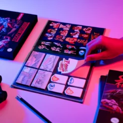 Street Fighter Premium Notizbuch mit Haftnotizen und Hülle A5