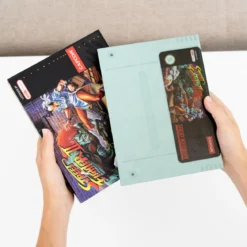 Street Fighter Premium Notizbuch mit Haftnotizen und Hülle A5