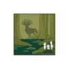 Studio Ghibli Mini-Handtuch Prinzessin Mononoke Shadow of