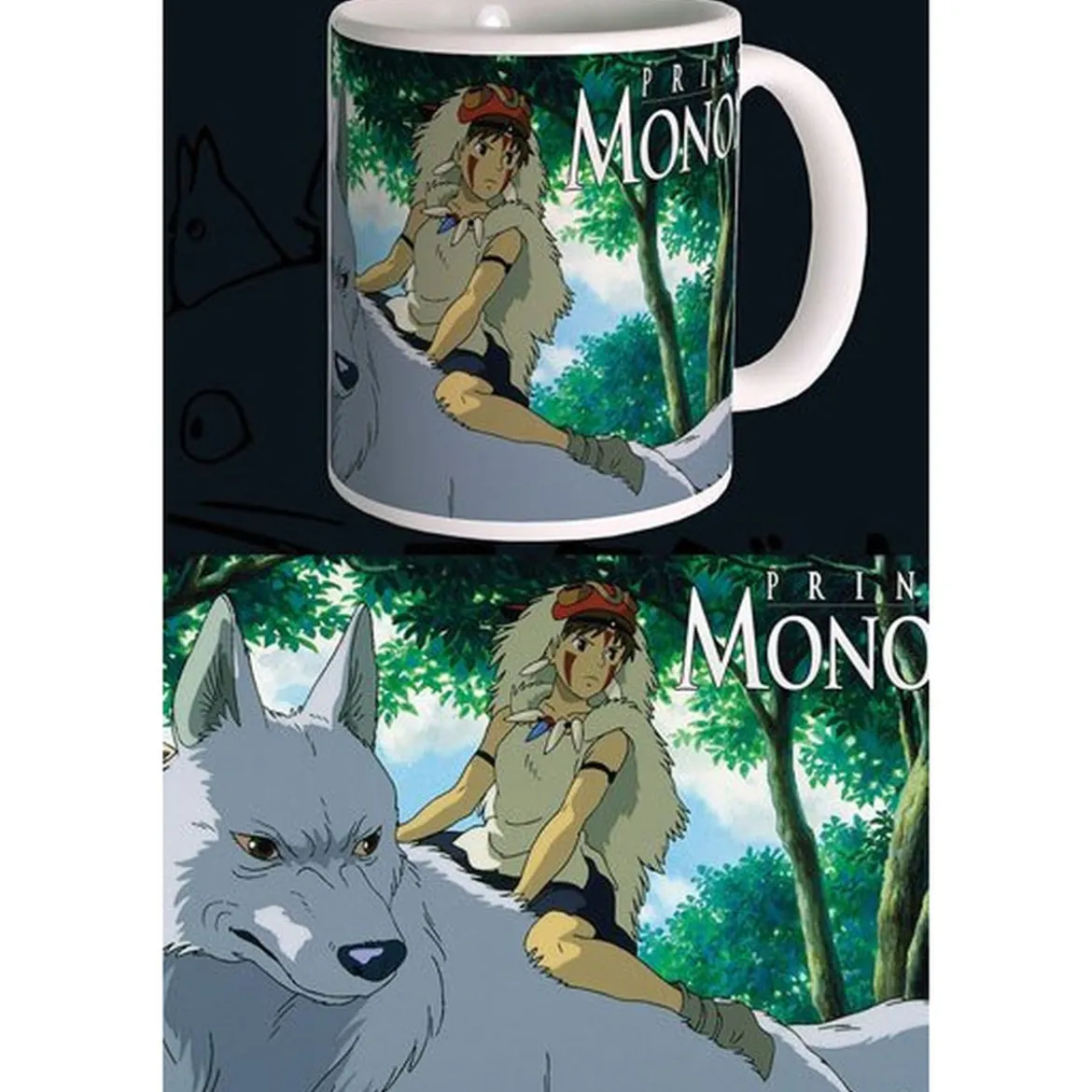 Studio Ghibli Tasse Princess Mononoke