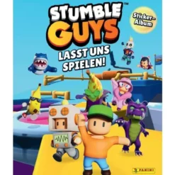 Stumble Guys: Lasst uns spielen! Sticker Collection Album *Deutsche Version*
