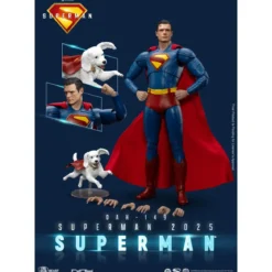 Superman (2025) Actionfigur Superman & Krypto 21 cm