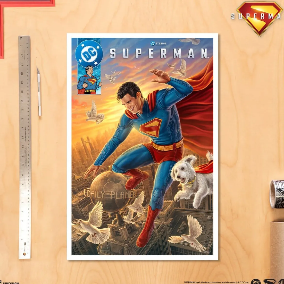 Superman (2025) DC Comics Kunstdruck Superman: A Symbol of