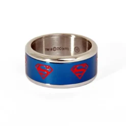 Superman - Symbol Ring blau