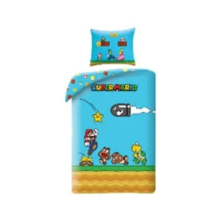 Super Mario Bettwäsche Ver. 3 140 x 200 cm / 70 x 90 cm