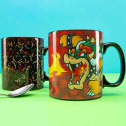 Super Mario - Bowser Thermoeffekt Tasse