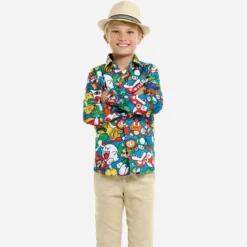Super Mario - Characters Hemd für Kinder