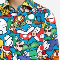 Super Mario - Characters Hemd für Kinder