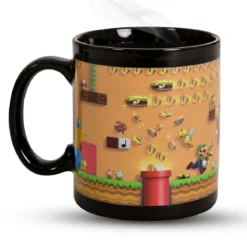 Super Mario - Coins Thermoeffekt Tasse
