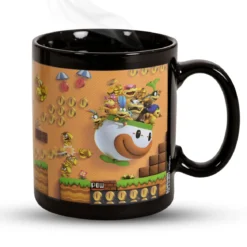 Super Mario - Coins Thermoeffekt Tasse