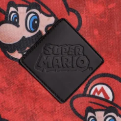 Super Mario - Faces Rucksack rot
