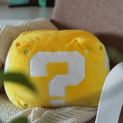 Super Mario - Fragezeichen Block Plüsch Figur XL