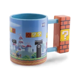Super Mario - Fragezeichenblock Tasse mit 3D Henkel