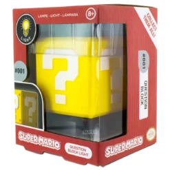 Super Mario - Fragezeichen Block 3D Tischlampe
