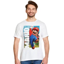 Super Mario - It's A Me Mario T-Shirt weiß